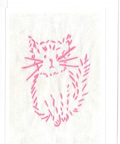 PINK CAT- CARD