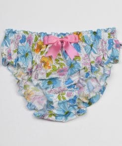 Debbie Cotton Knickers - Choose Your Bow Colour